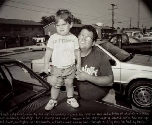 Carl with his Father, Pigeon Hill