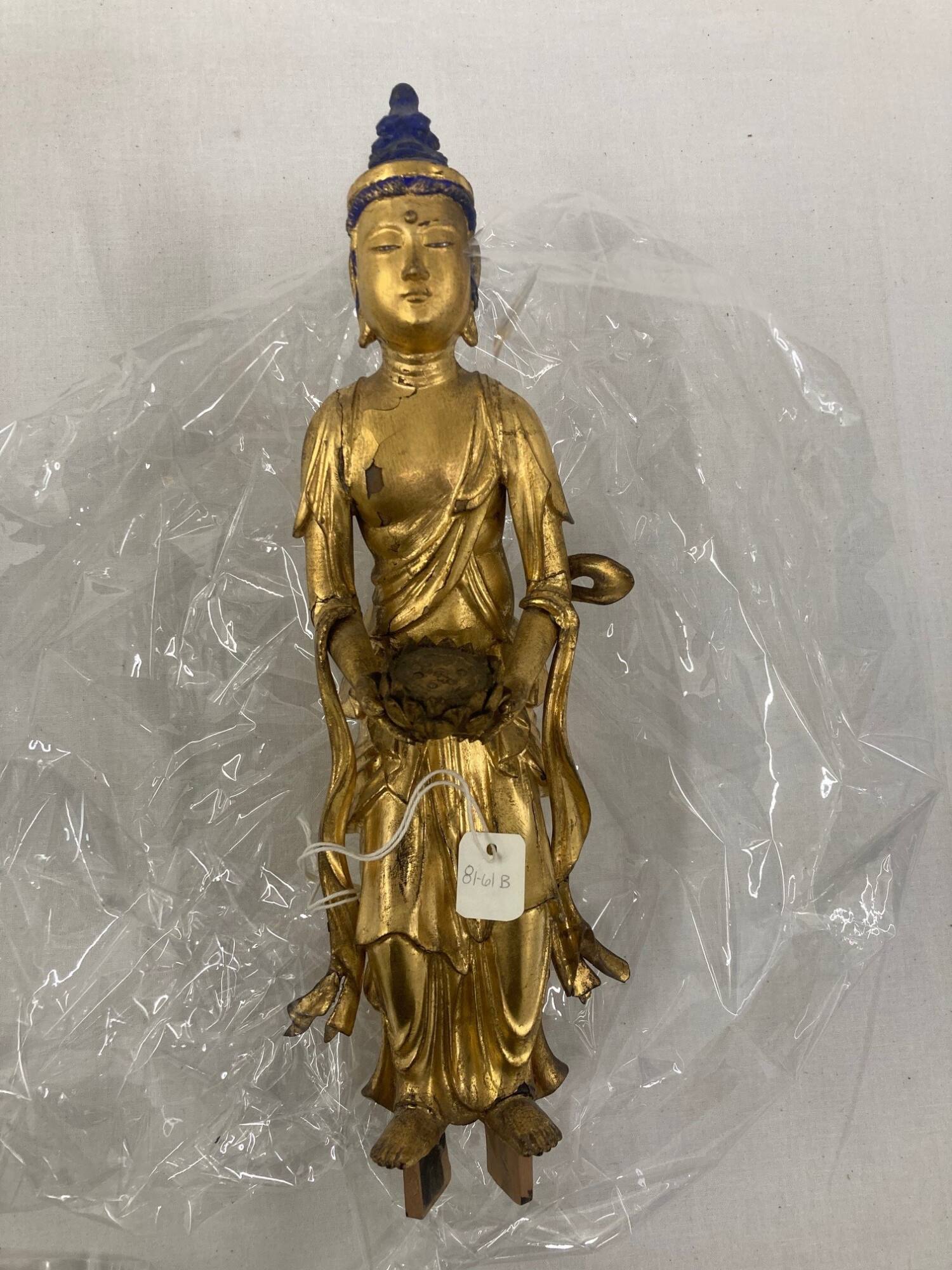 Buddhist Shrine, Amida Buddha Attended by Two Bodhisattvas