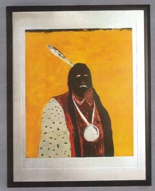 Indian Portrait in Roma [Indian with Medallion)