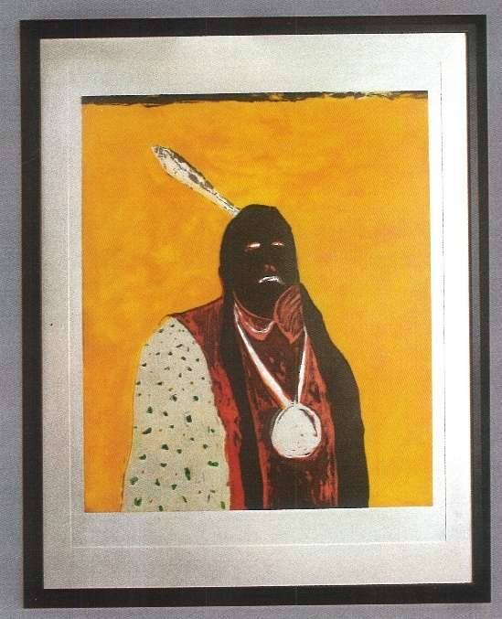 Indian Portrait in Roma [Indian with Medallion)
