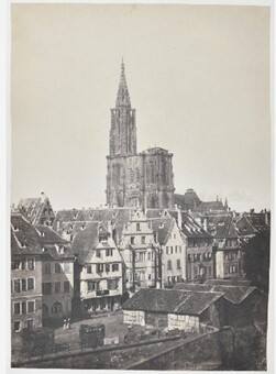 The Quai Saint-Nicolas and the cathedral, Strasbourg