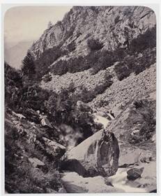 Cauterets: source of the Mahourat river, Pyrenees