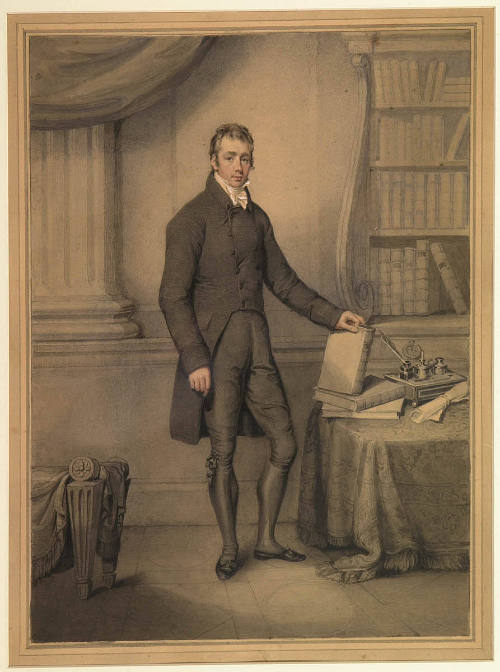 A Gentleman in his Library