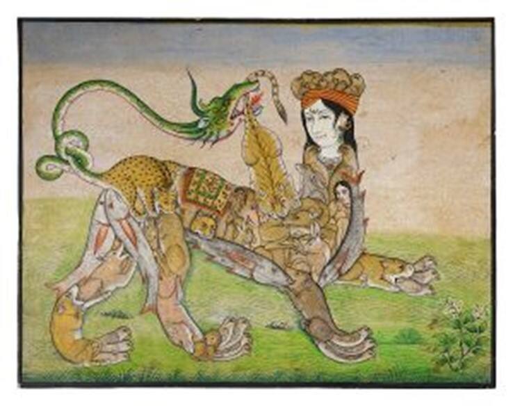 Buraq as a Composite Animal