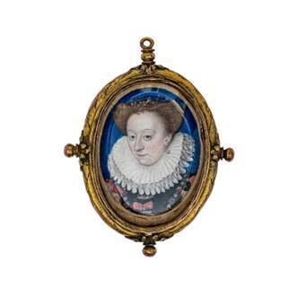 Double-sided Pendant with Portrait Miniature of Françoise de Daillon, Lady of Malicorne