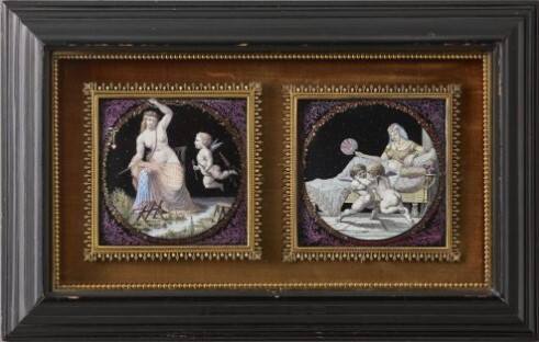 Overall, framed. Image provided by gallery - not for public use.