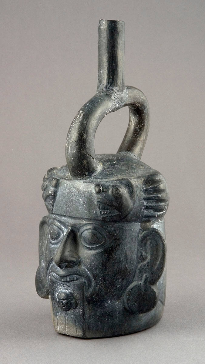 Stirrup Spout Jar