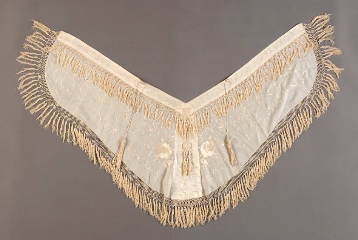 Embroidered Shawl or Stole