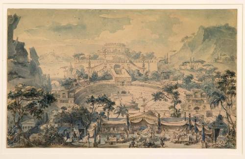 Fete at the Palace of Tiberius on Capri
