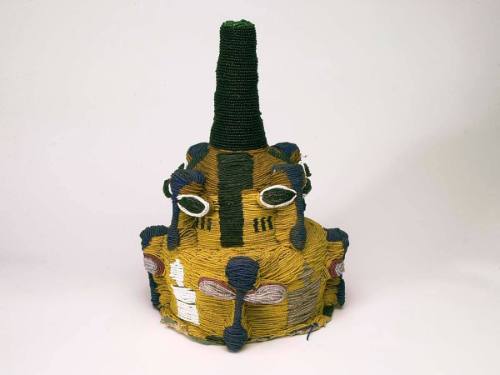 Beaded crown fragment