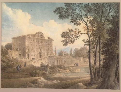The Villa Aldobrandini at Frascati