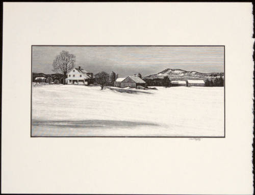 Winter in Southampton, Massachusetts
