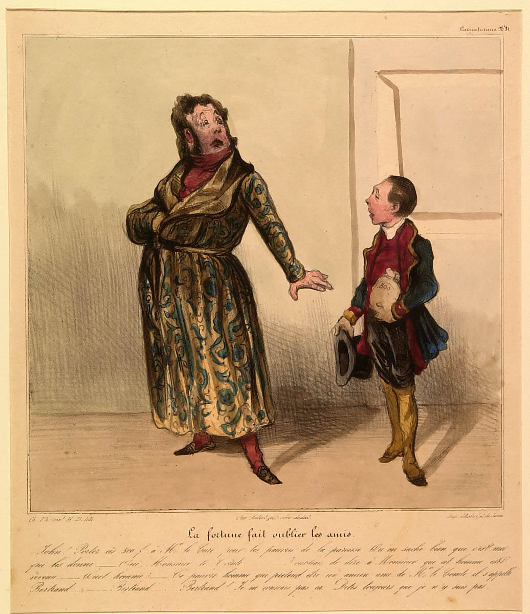 Fortune Makes One Forget Friends