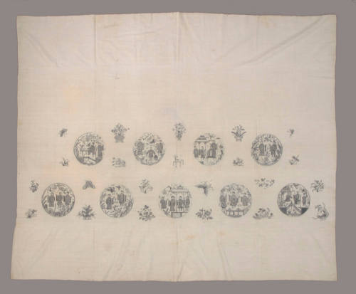 Szechwan Cross Stitch Coverlet