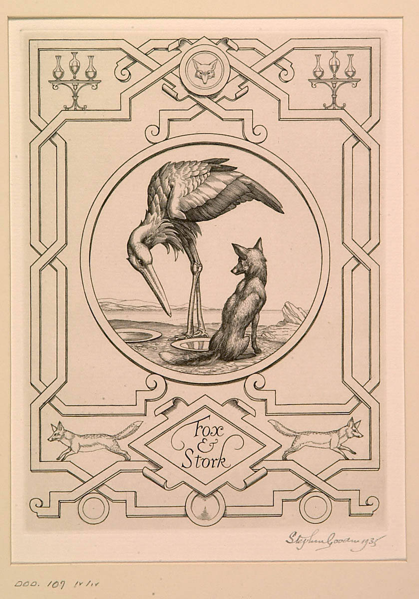 Fox and Stork