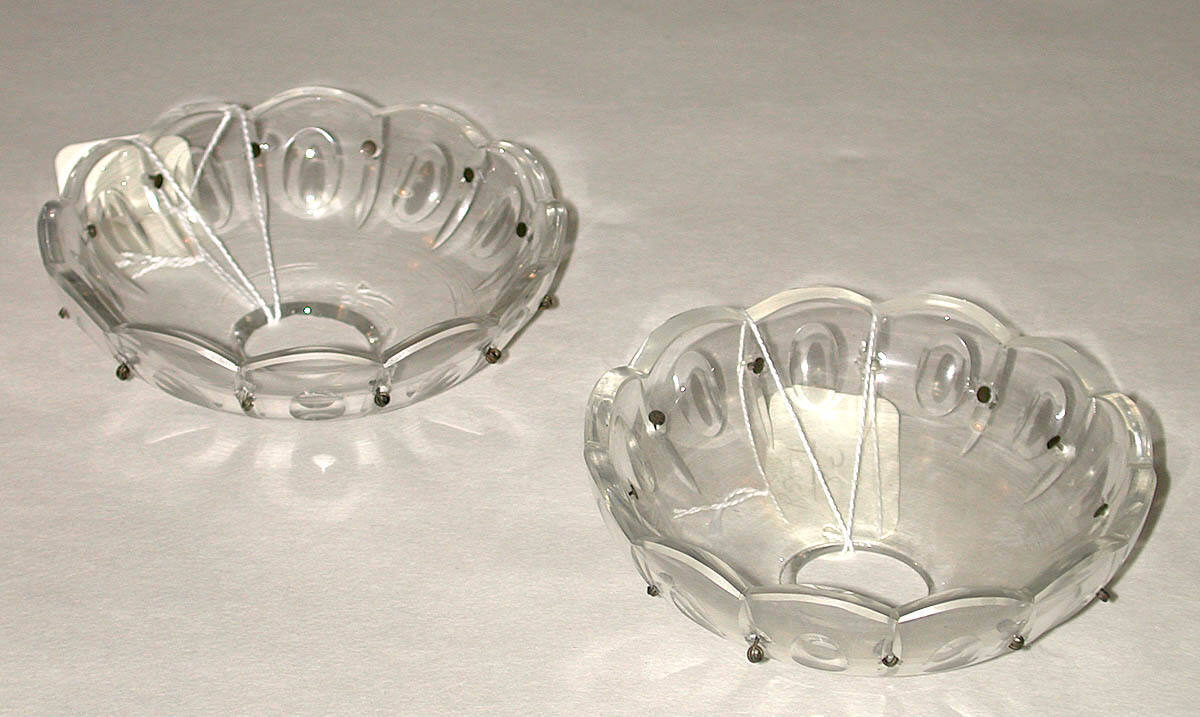 Chandelier bobeches (replacements)