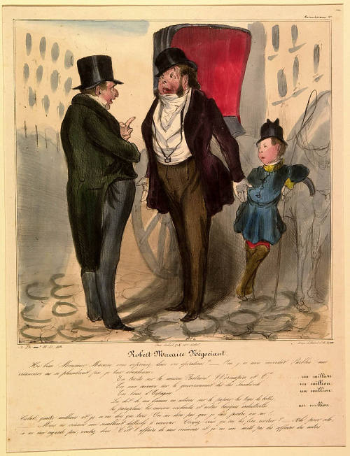Robert Macaire, Wholesale Merchant
