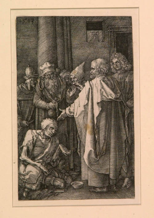 St. Peter and St. John at the Gate of the Temple