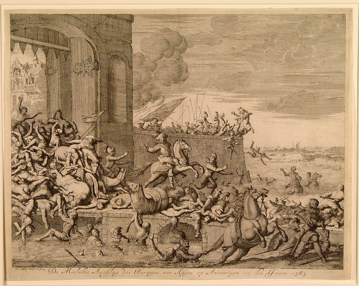The Failure of the Strike by the Horseman of Anjou upon Antwerp in the Year 1583