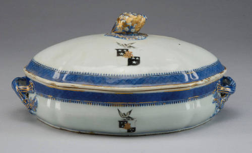 Lidded Oval Tureen from Service