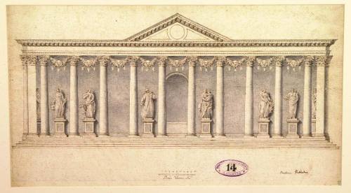 Colonnade Built by Palladio (In Celebration of the Visit of Henry III of France to Venice, 1574)