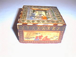 Painted and Inlaid Box