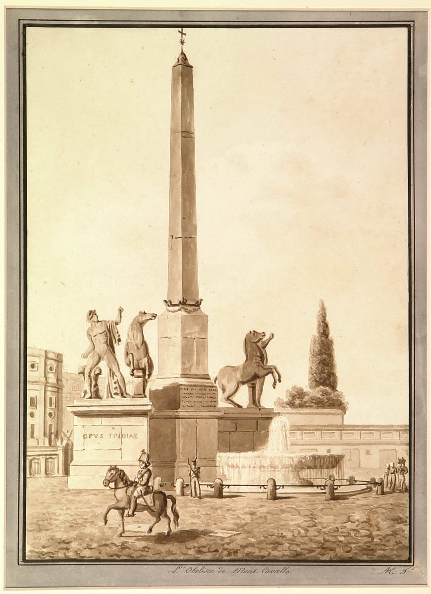 The Obelisk of Monte Cavallo