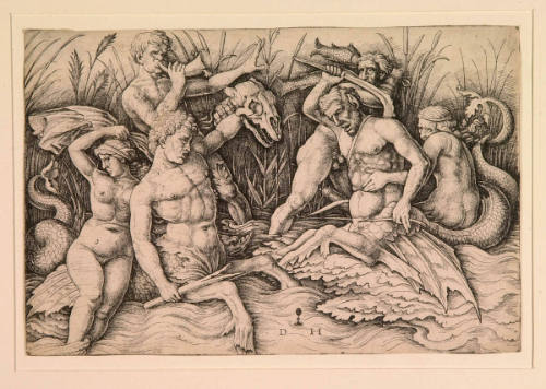 Battle between Two Tritons