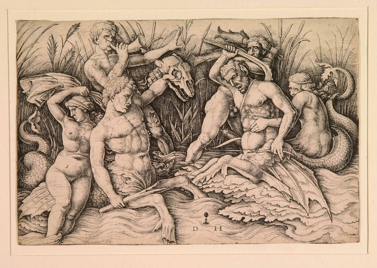 Battle between Two Tritons