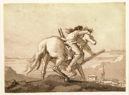 Hercules and the Centaur Eurytion