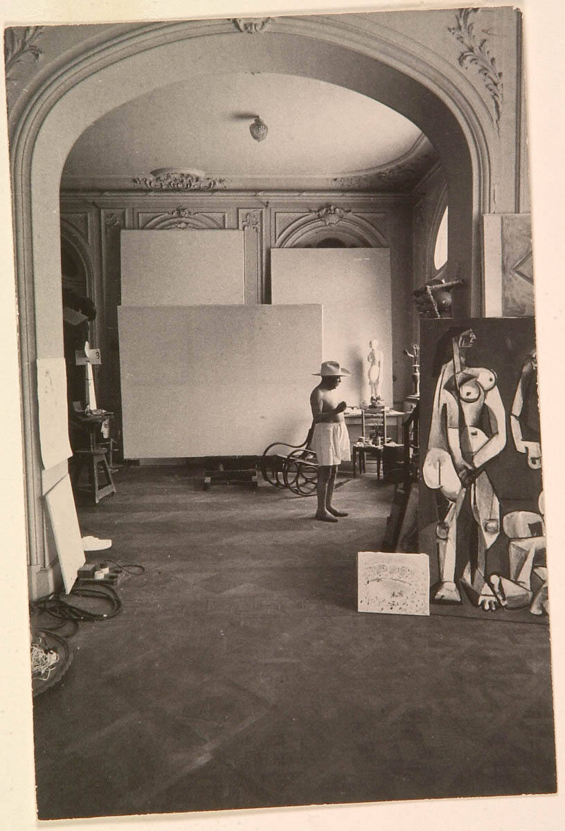 Picasso's Restlessness as he Prepares to Start Painting
