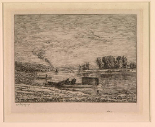 Le Botin à Conflans (Le Paysagiste en Bateau)