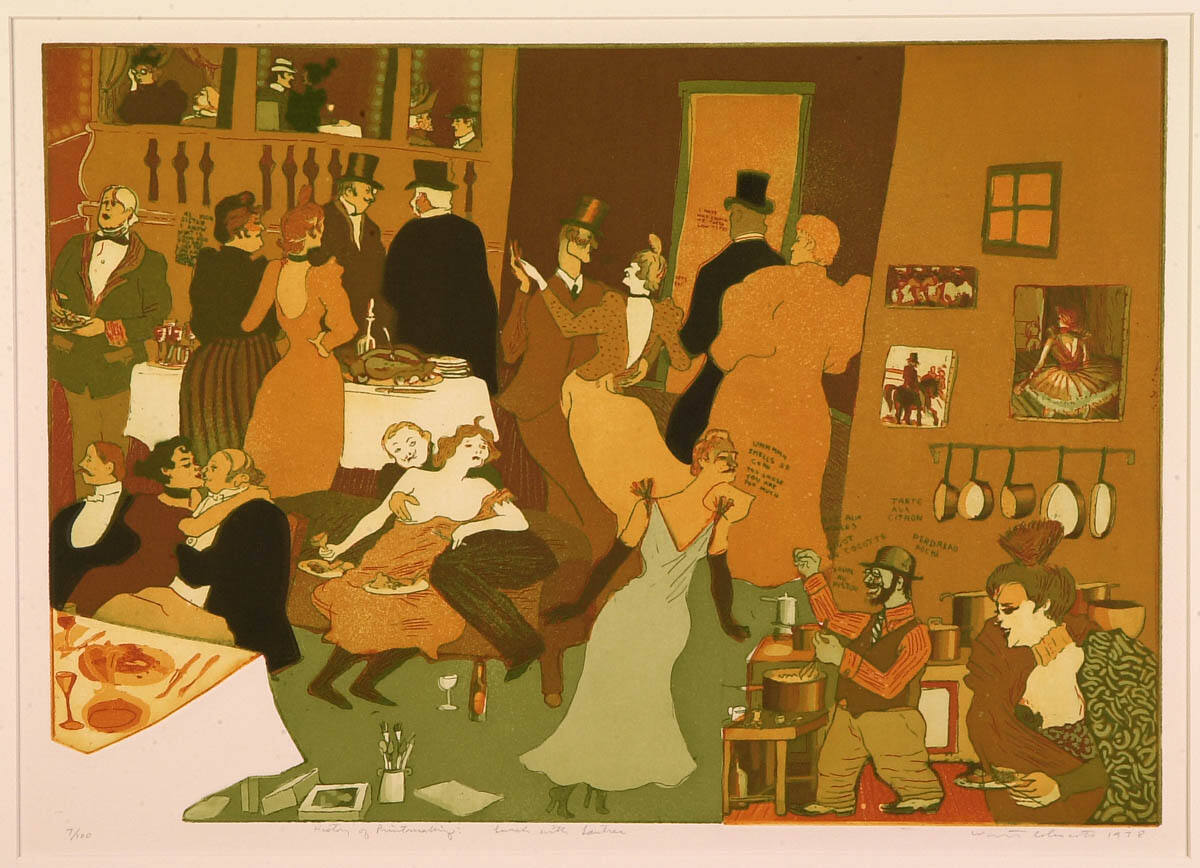 Lunch with Lautrec