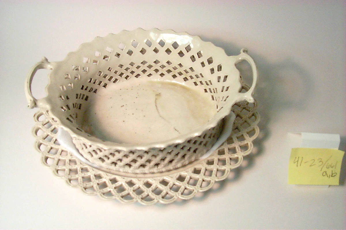 Stand for Dish in the Form of a Basket