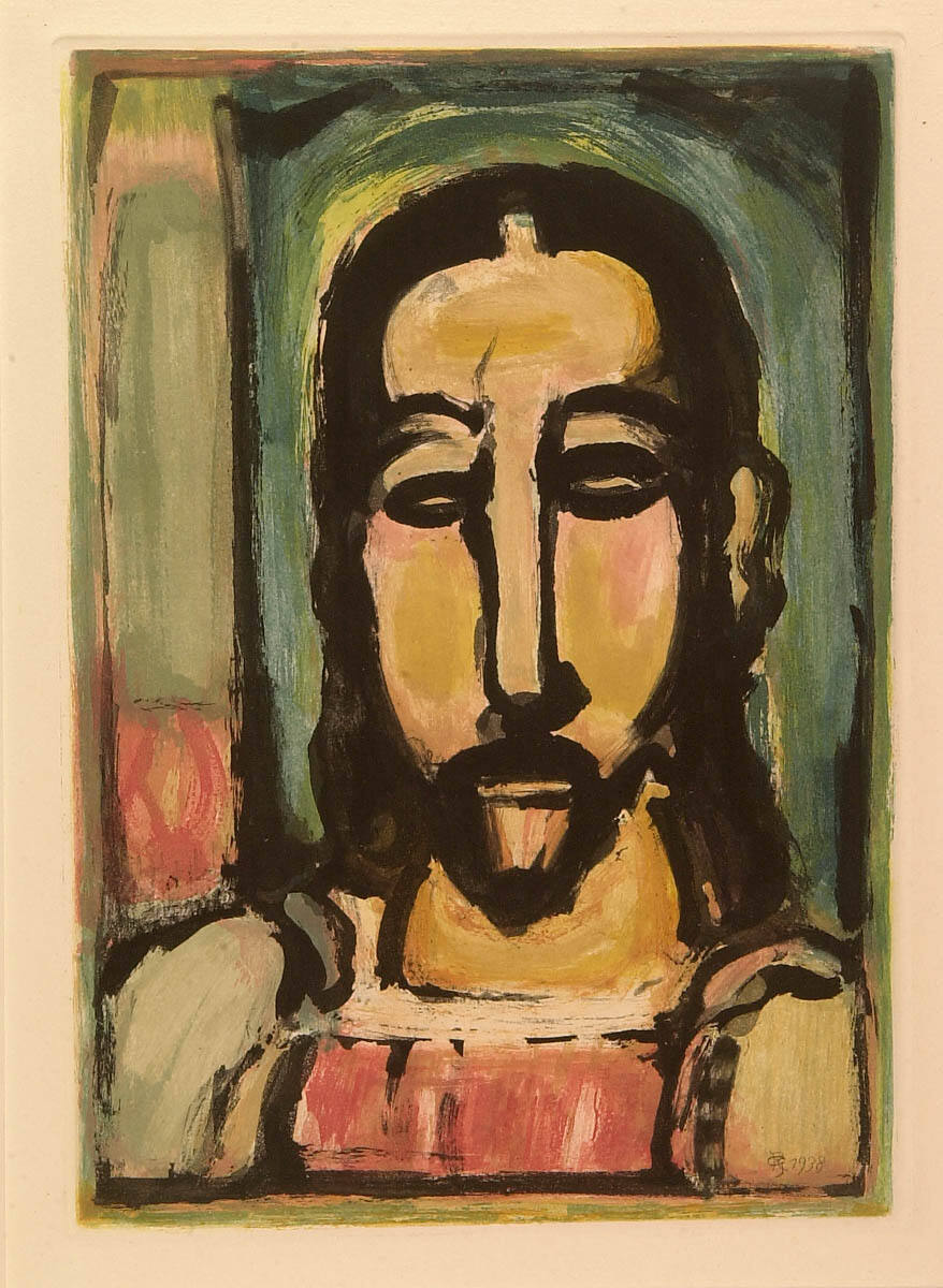 Tête de Christ, en Face