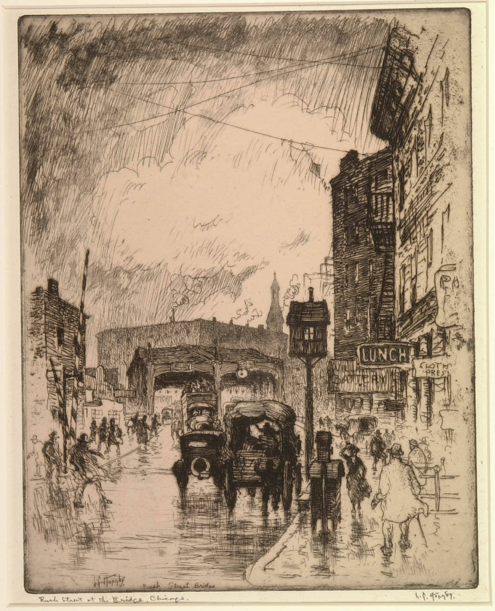 Rush Street at the Bridge, Chicago