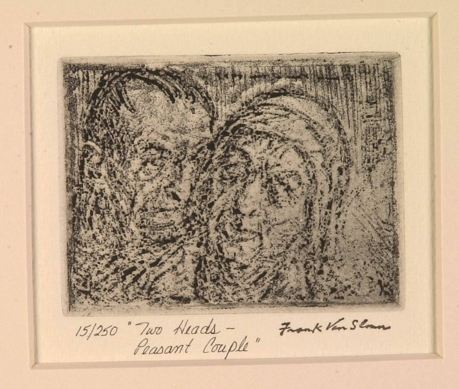 Two Heads--Peasant Couple
