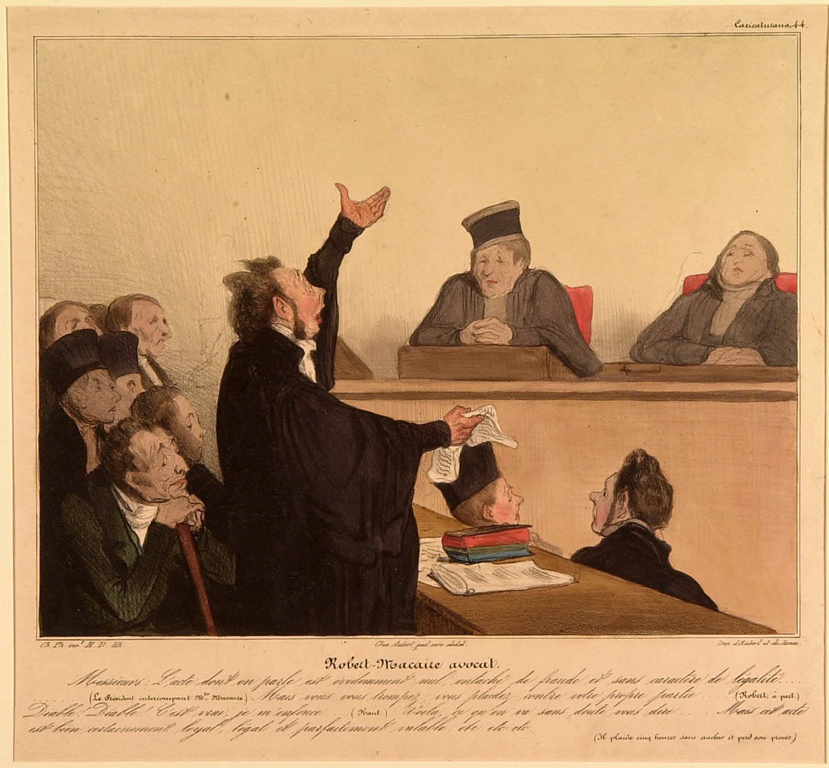 Robert Macaire, Lawyer