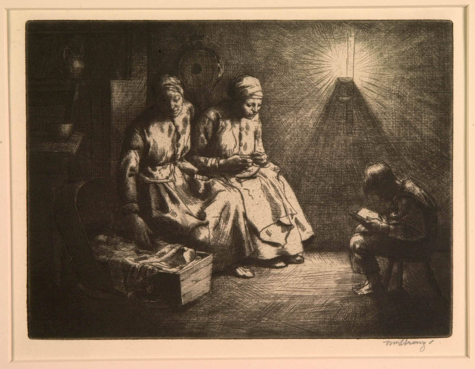 Interior of a Cottage
