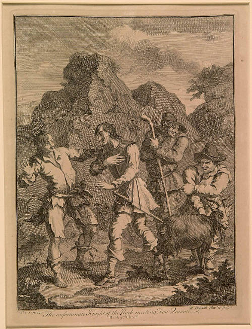 Don Quixote and The Knight of the Rock