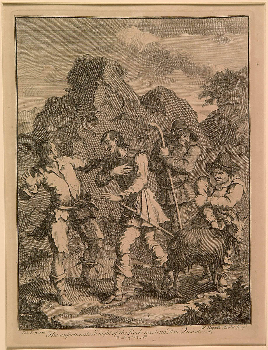 Don Quixote and The Knight of the Rock