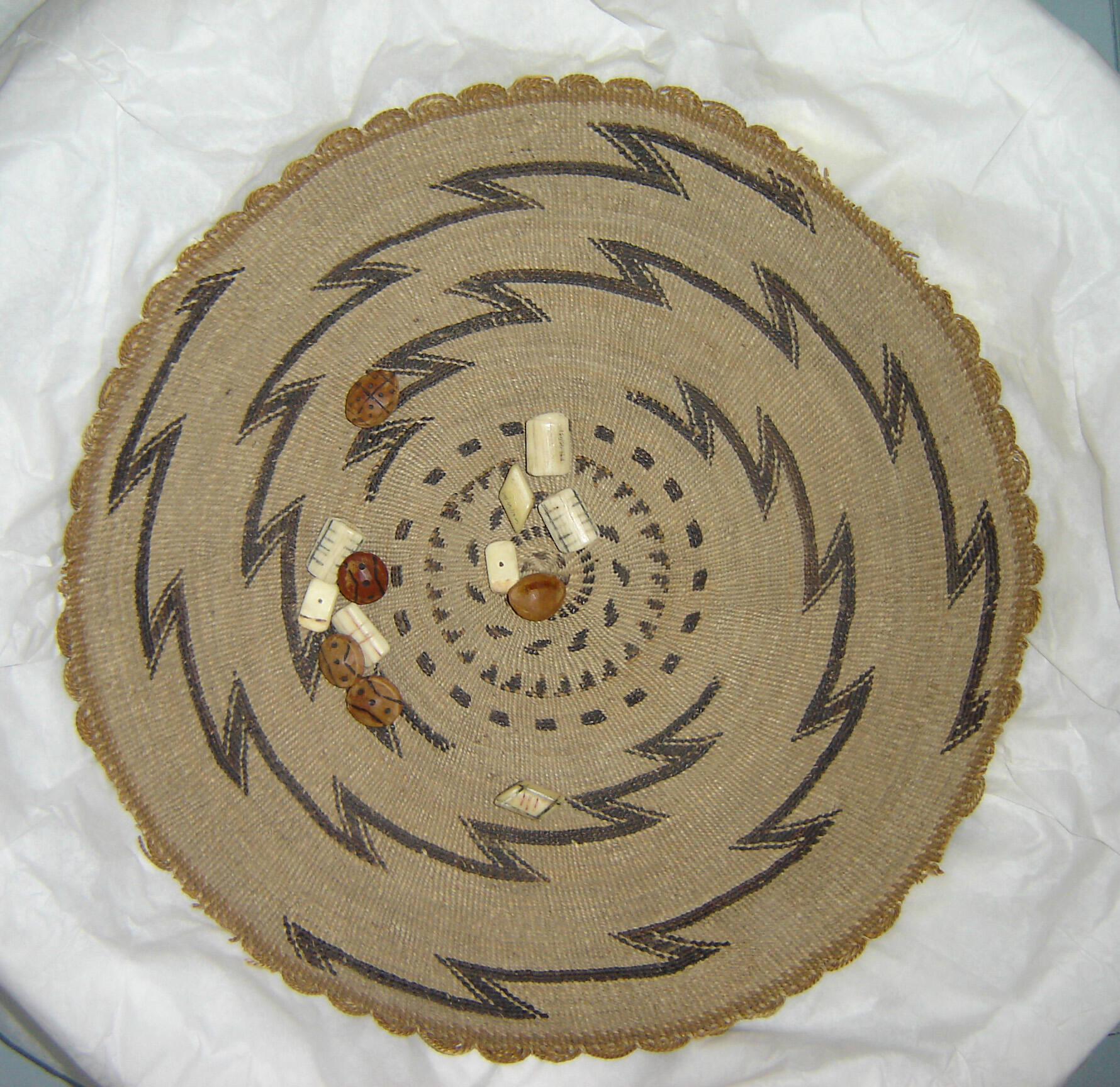 Gambling Tray with Dice