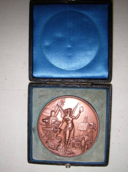 Medal and presentation box