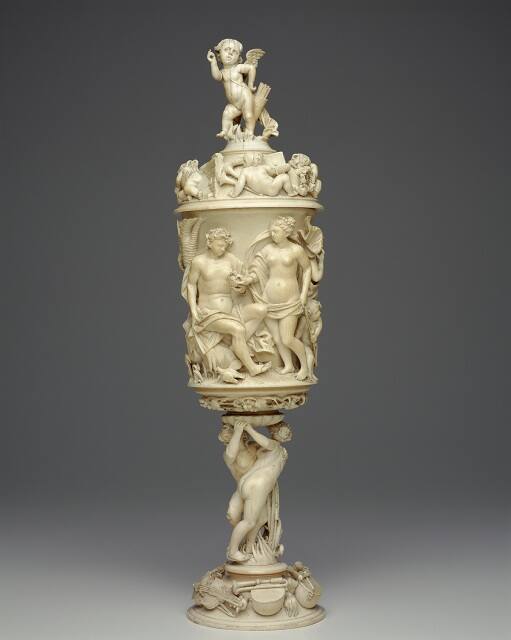 Covered Goblet with the Judgment of Paris