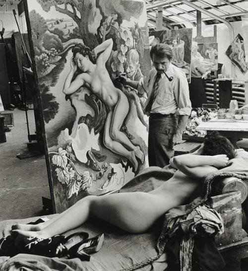 Thomas Hart Benton Painting "Persephone"
