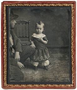 Portrait of a Girl (father at edge of frame)