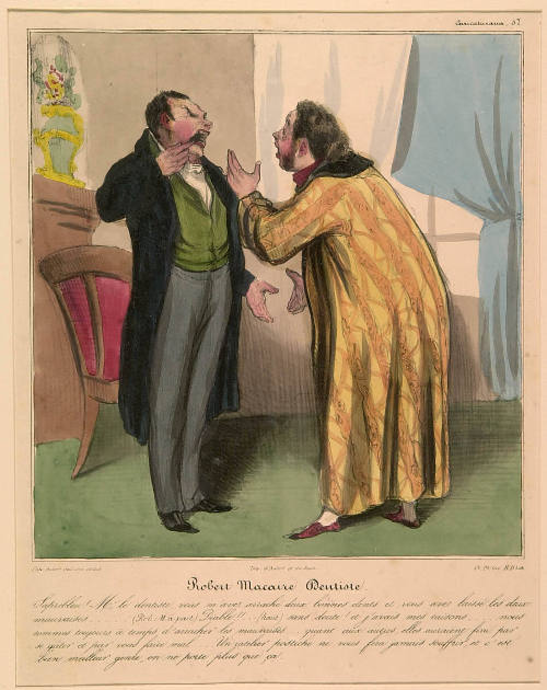 Robert Macaire, Dentist