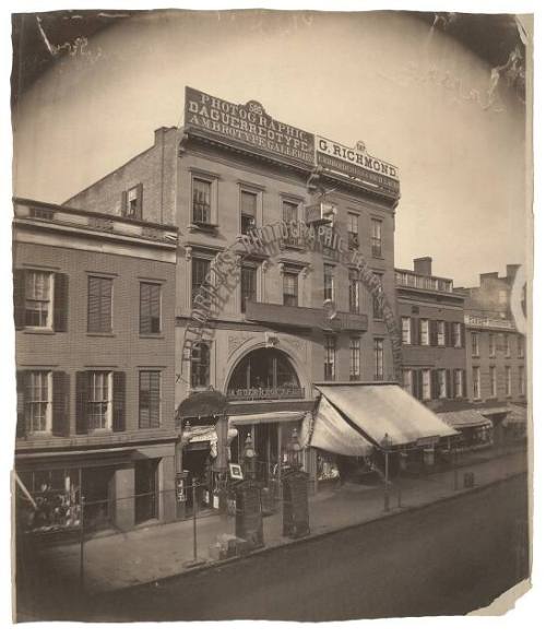 Fredricks' Photographic Temple of Art, Broadway, New York