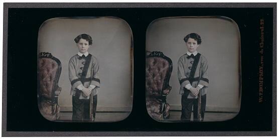 Portrait of a Boy with Toy Rifle