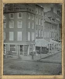 View of Northeast Corner of Chestnut and Second Streets, Philadelphia